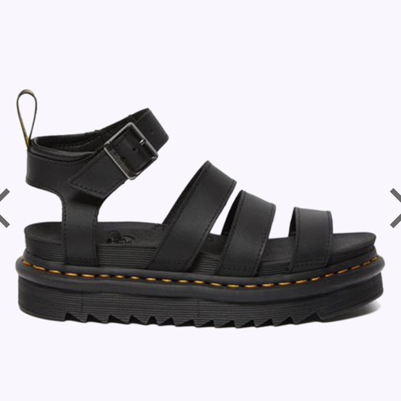 Doc Martens Blaire chunky heel strap gladiator sandals women size 6 - Picture 3 of 12